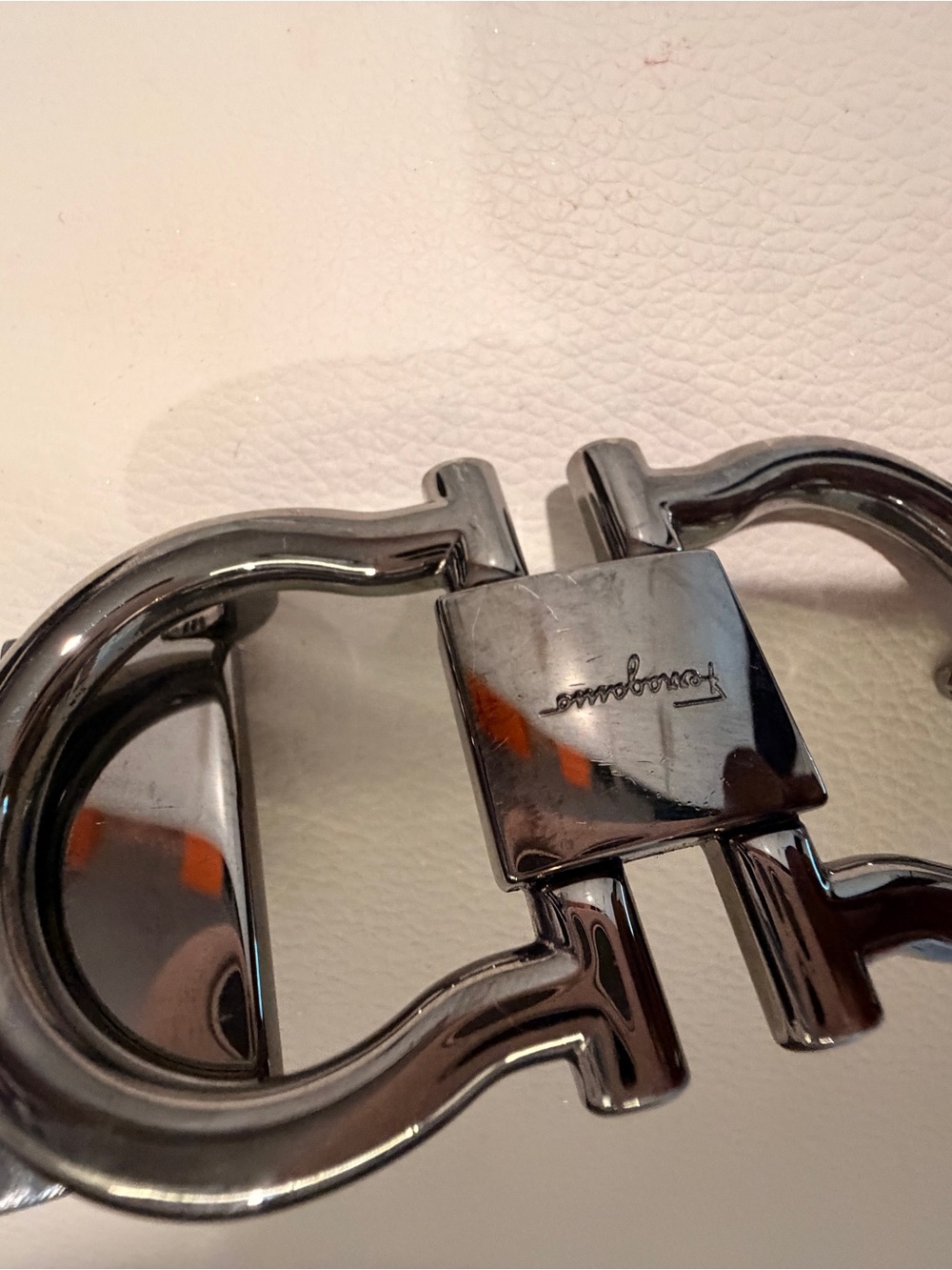 Salvatore Ferragamo Silver Gancini belt buckle - Picture 11 of 11